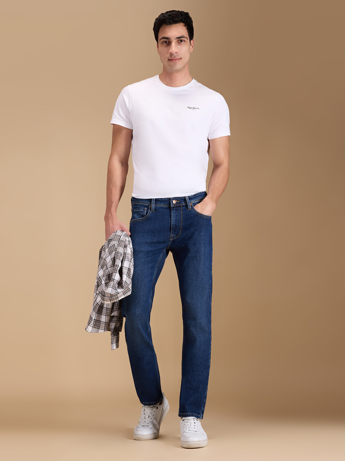 Image of Pepe Jeans Slim Men Blue Jeans