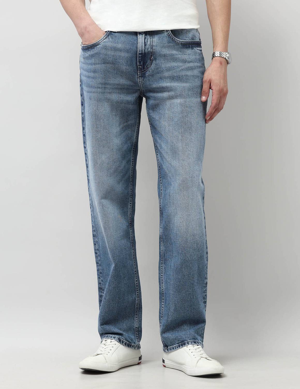 U.S. Polo Assn. Denim Co. Men Blue Jeans - Image 1