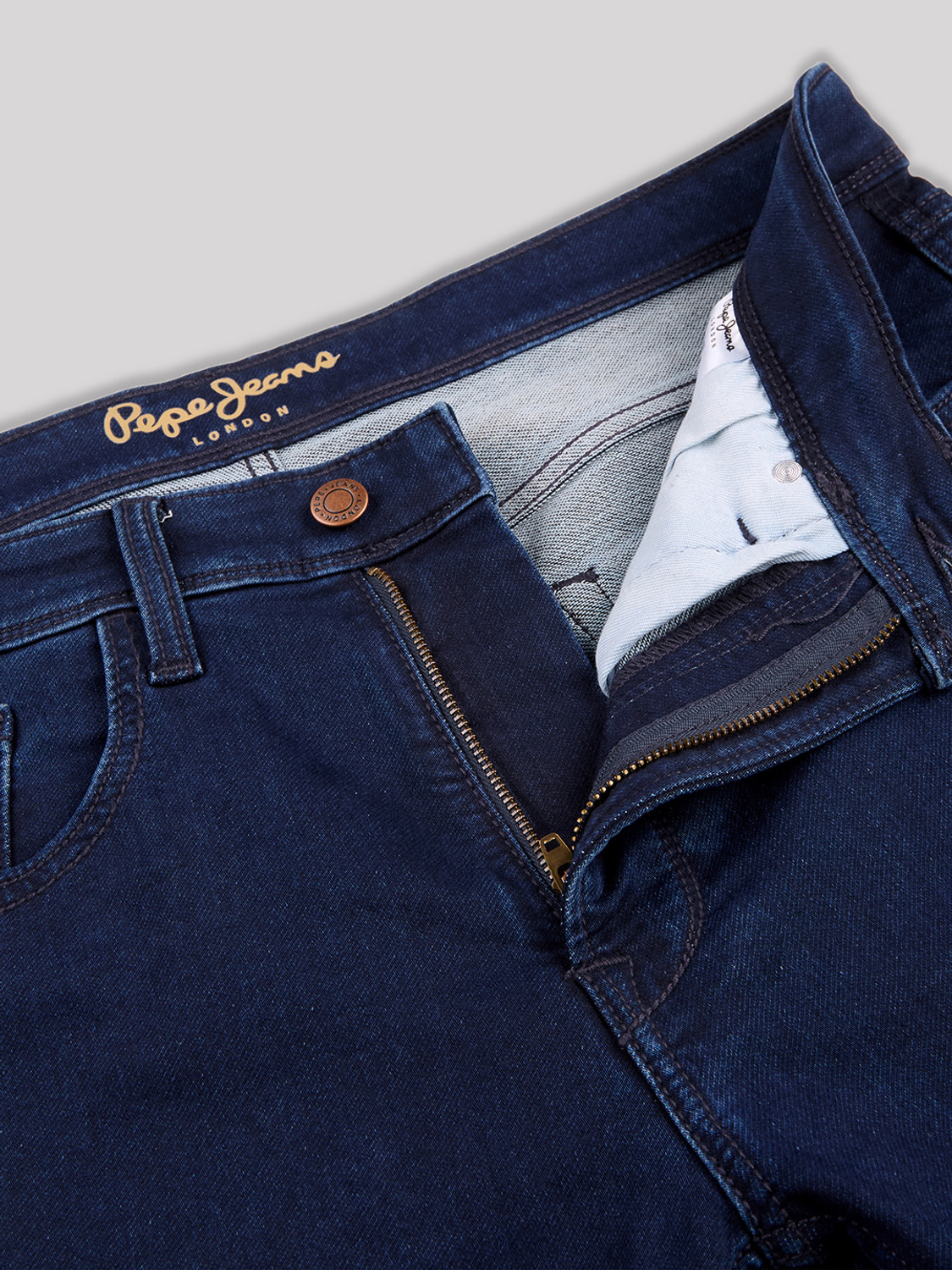 Image of Pepe Jeans Slim Men Blue Jeans