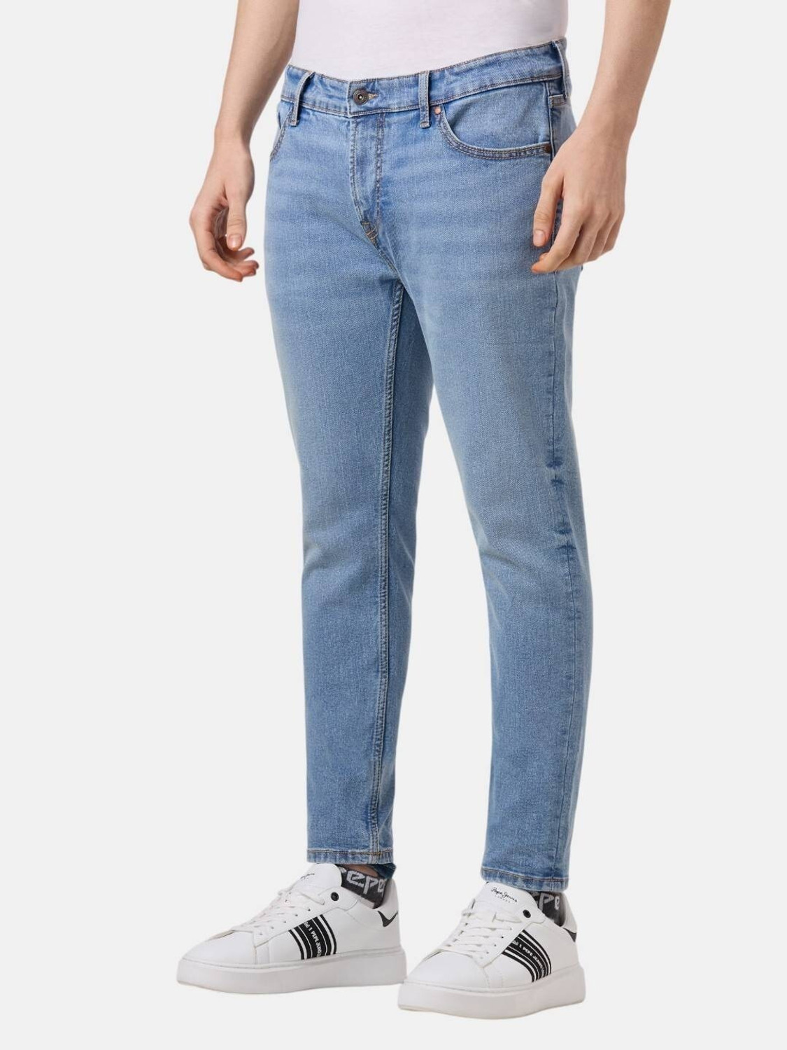 Image of Pepe Jeans Skinny Men Blue Jeans