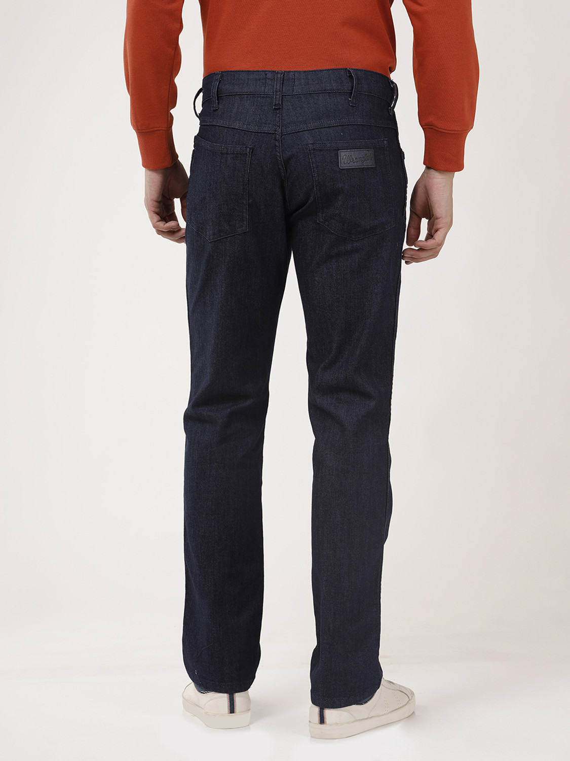 Image of Wrangler Regular Men Blue Jeans