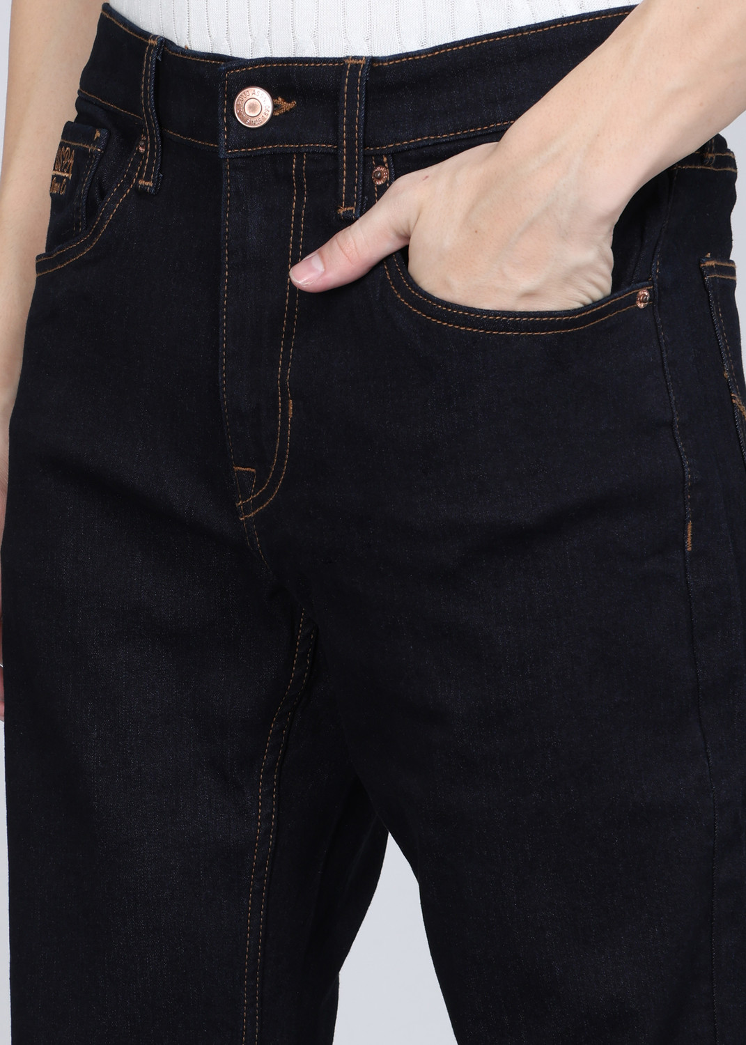 Image of U.S. Polo Assn. Denim Co. Regular Men Dark Blue Jeans