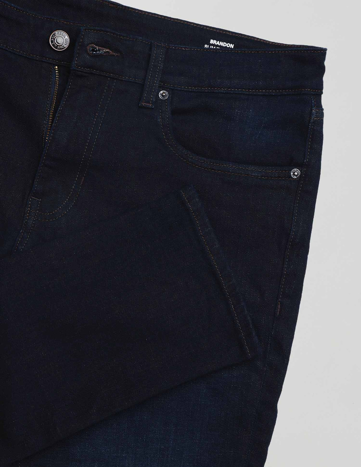Image of U.S. Polo Assn. Denim Co. Tapered Fit Men Blue Jeans