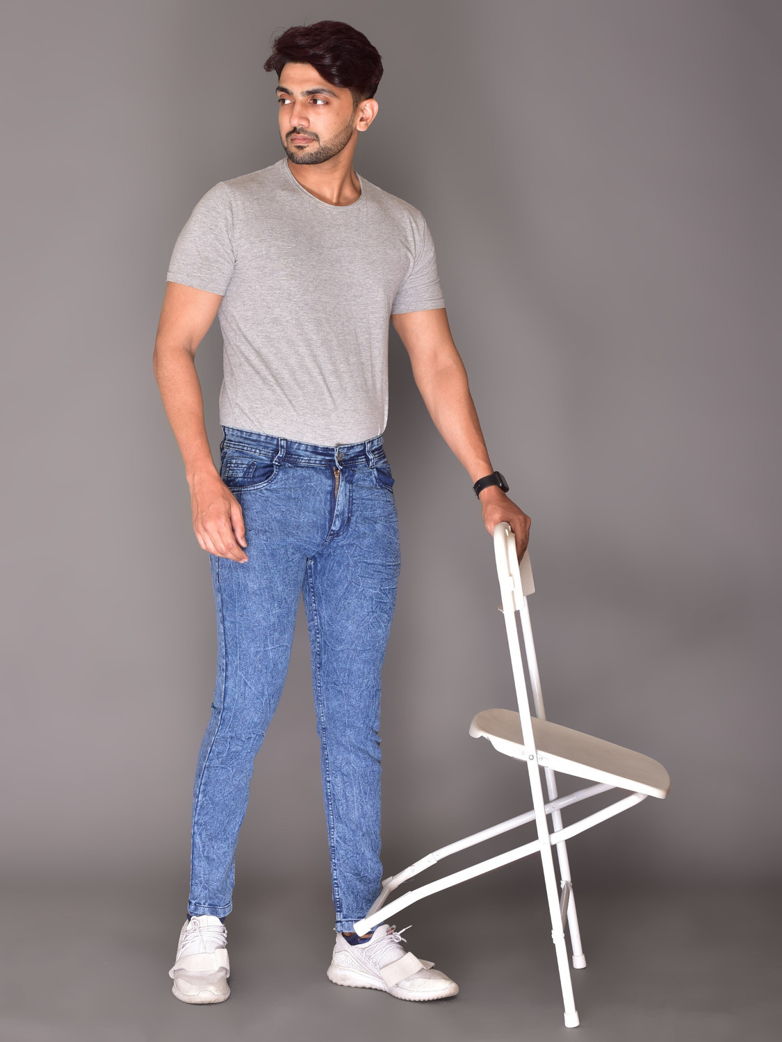 Image of RASSO Slim Men Light Blue Jeans