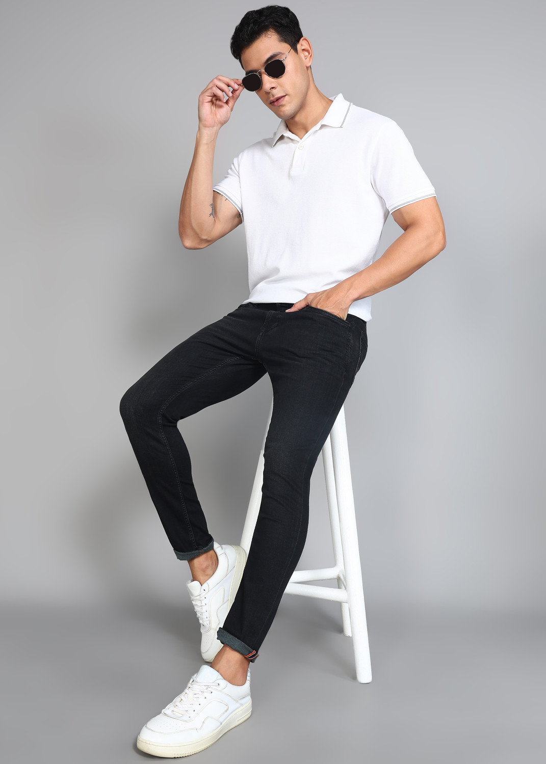 Image of KILLER Skinny Men Black Jeans