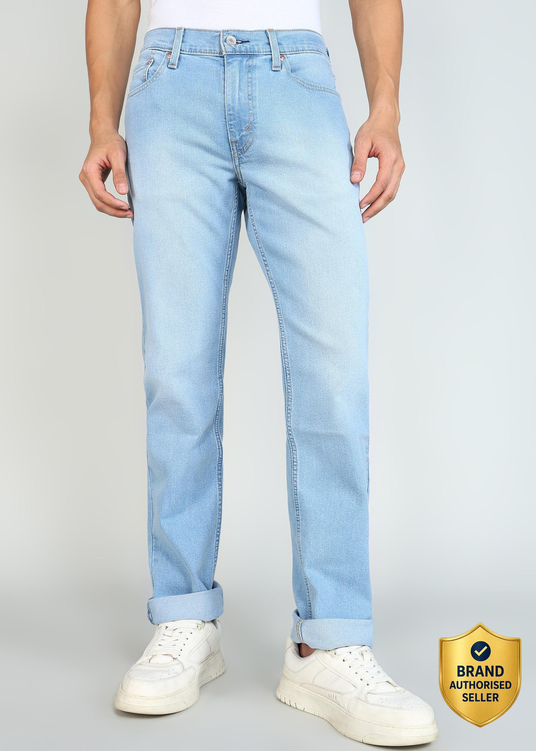 Image of LEVI'S Tapered Fit Men Light Blue Jeans