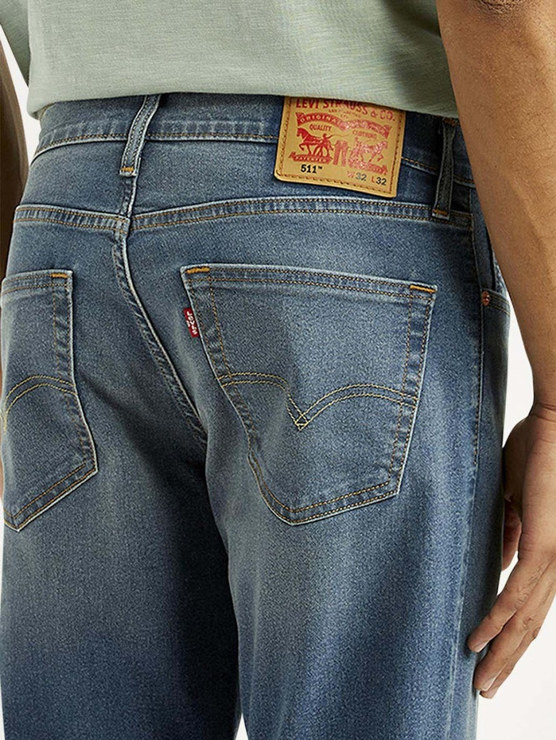 Image of LEVI'S 511 Slim Men Blue Jeans