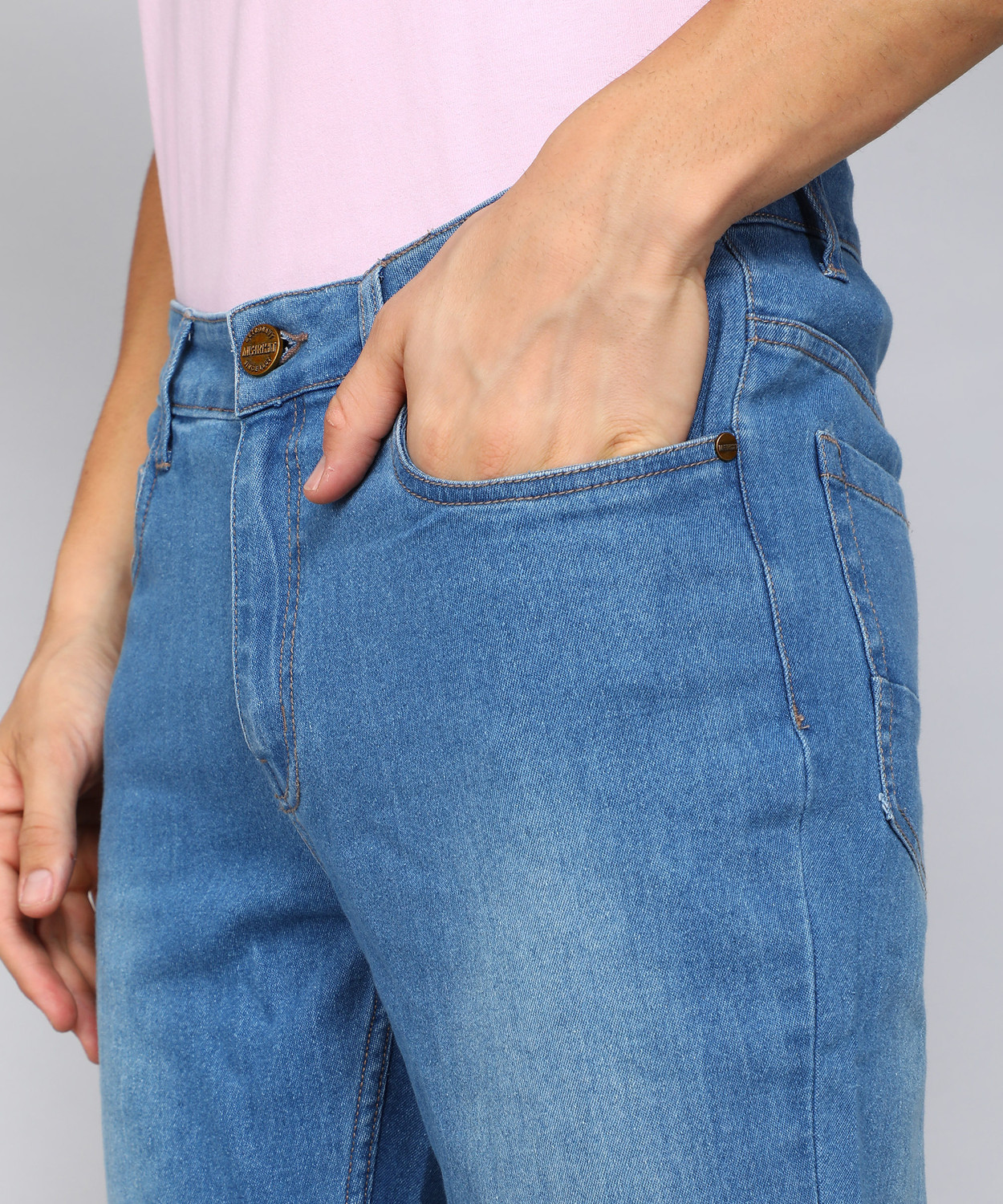 Image of METRONAUT Slim Men Blue Jeans
