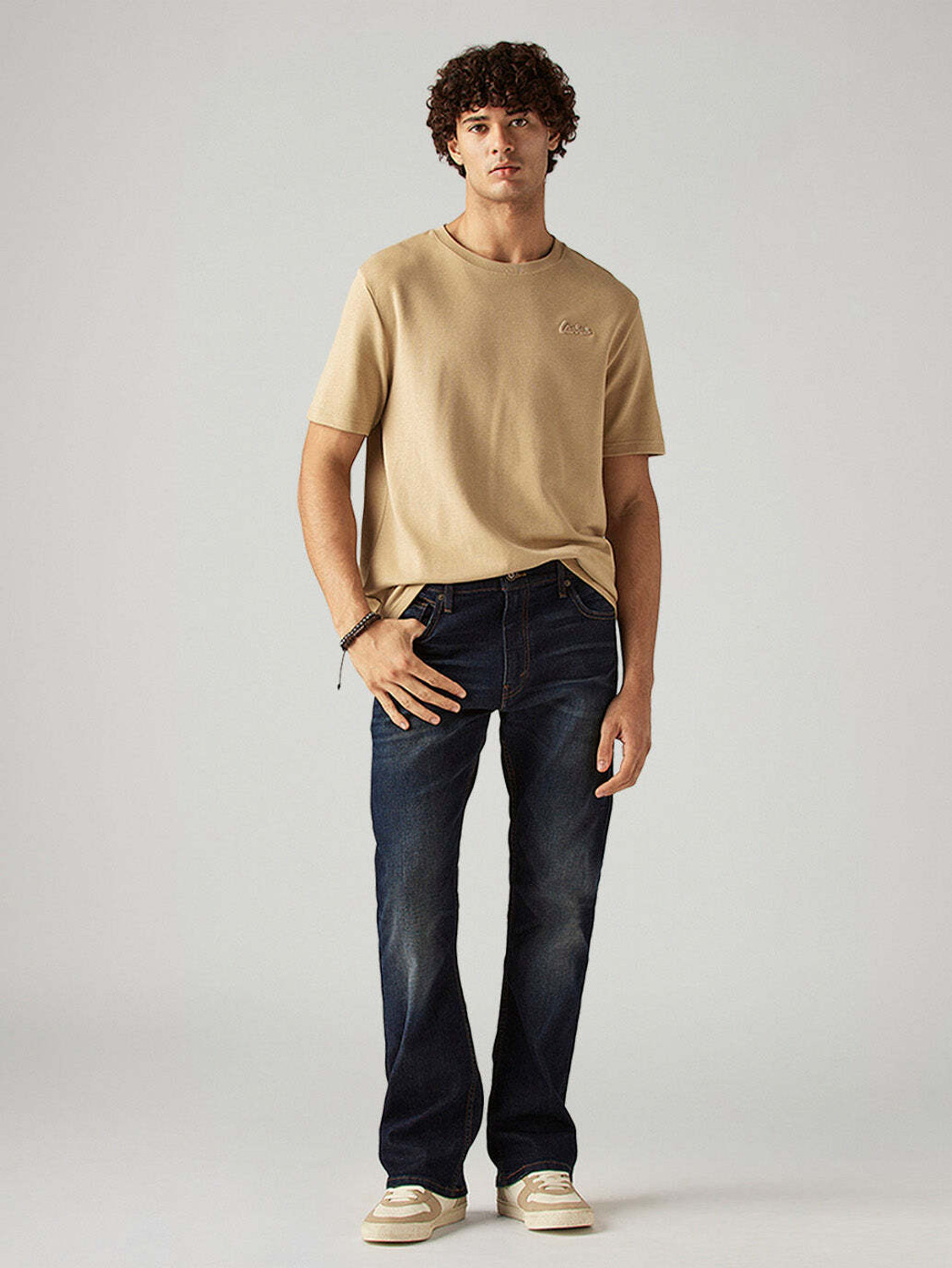 Image of LEVI'S Boot-Leg Men Dark Blue Jeans