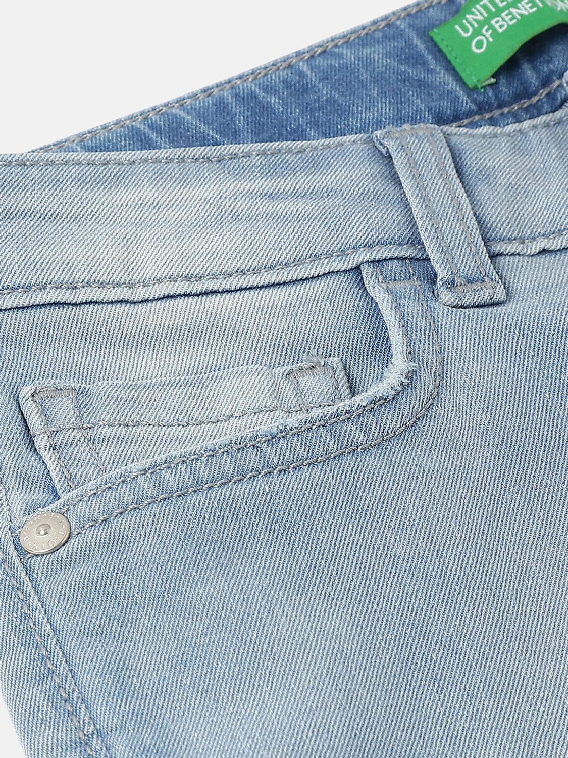 Image of United Colors of Benetton Slim Girls Blue Jeans