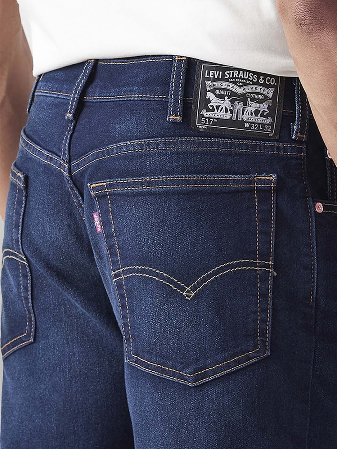 Image of LEVI'S Boot-Leg Men Dark Blue Jeans