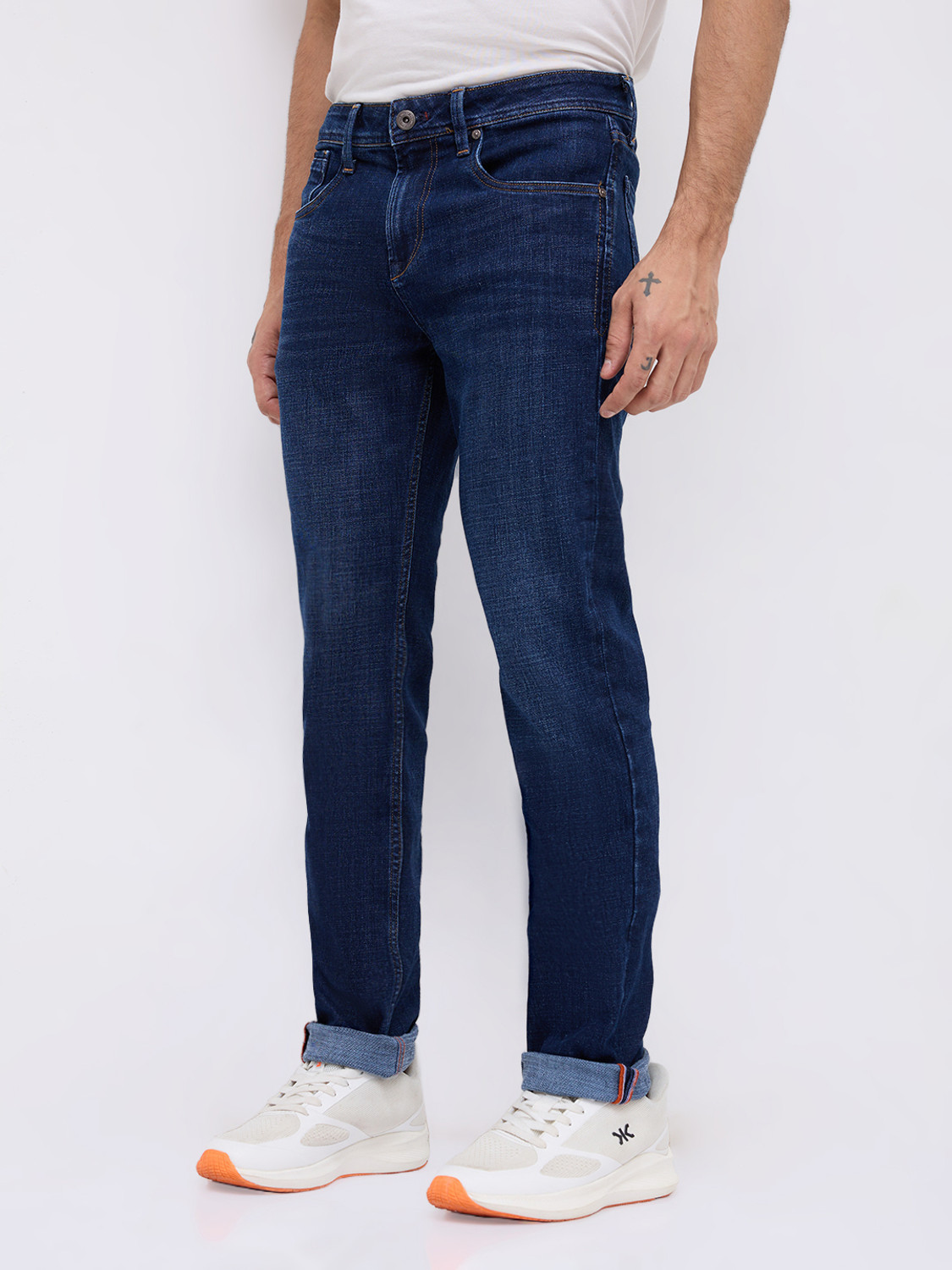 Image of KILLER Slim Men Dark Blue Jeans