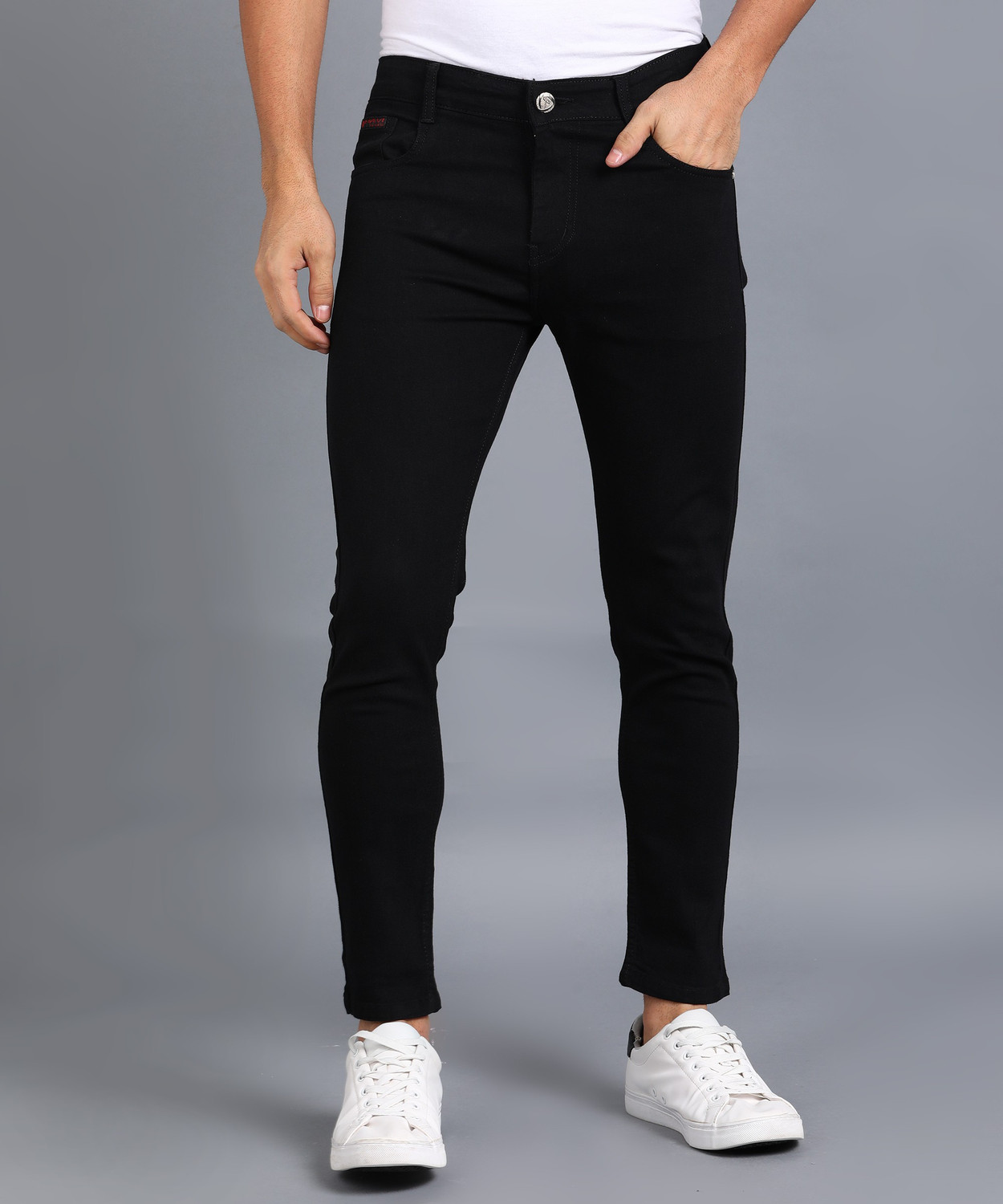 Image of MAVI Fashion Slim Men Black Jeans