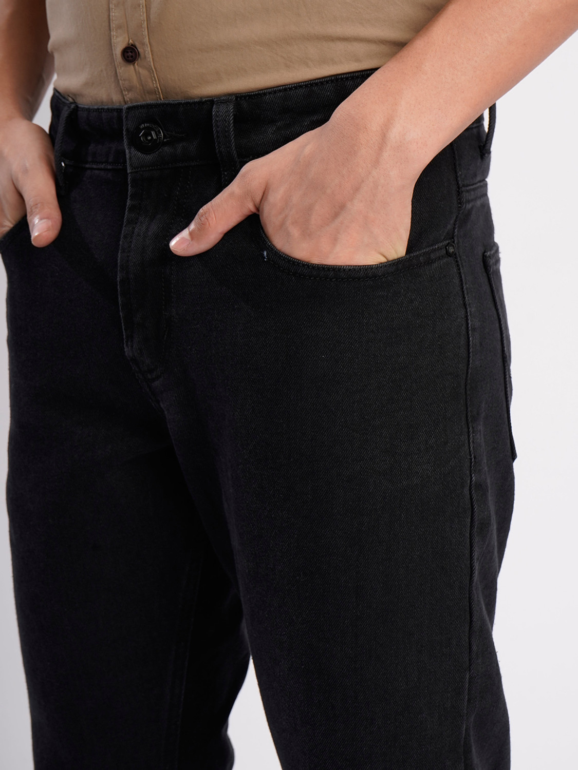Image of Roadster Boot-Leg Men Black Jeans