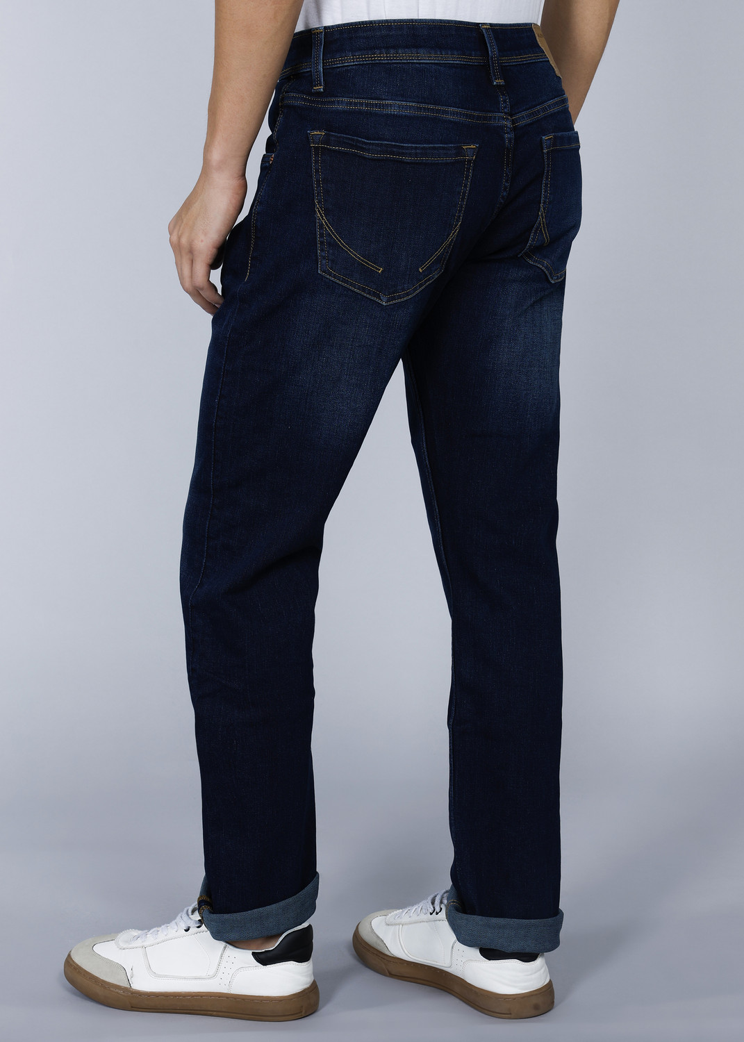 Image of Allen Solly Regular Men Blue Jeans
