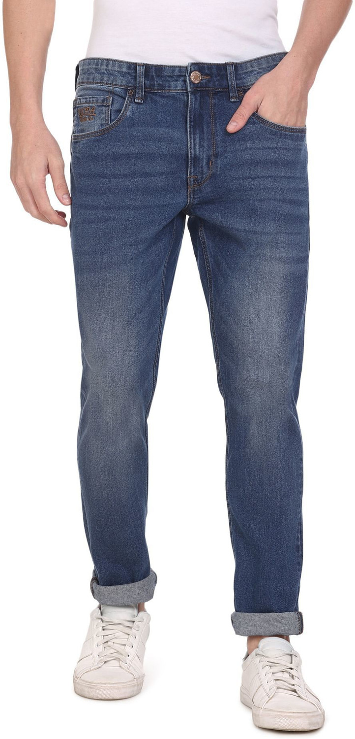 Image of U.S. POLO ASSN. Slim Men Blue Jeans