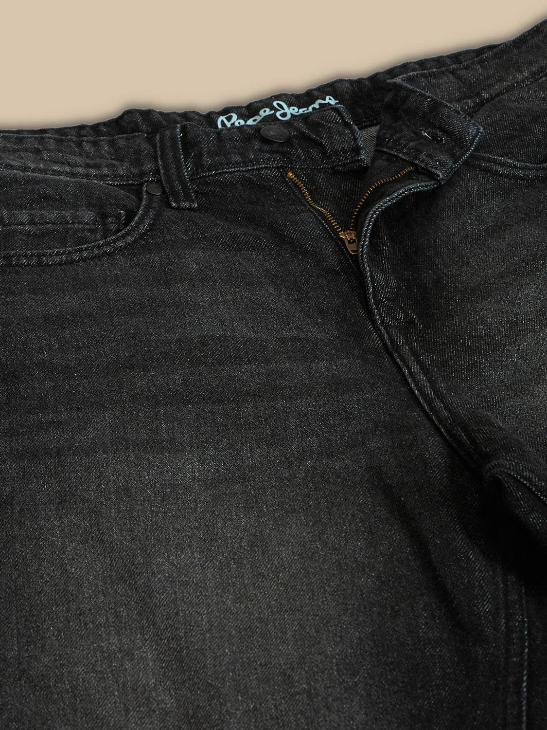 Pepe Jeans Relaxed Fit Black Men Jeans - Image 4