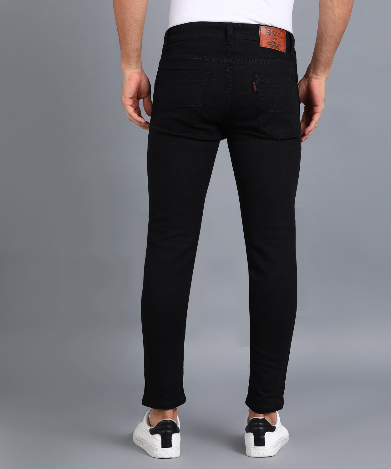 Image of MAVI Fashion Slim Men Black Jeans