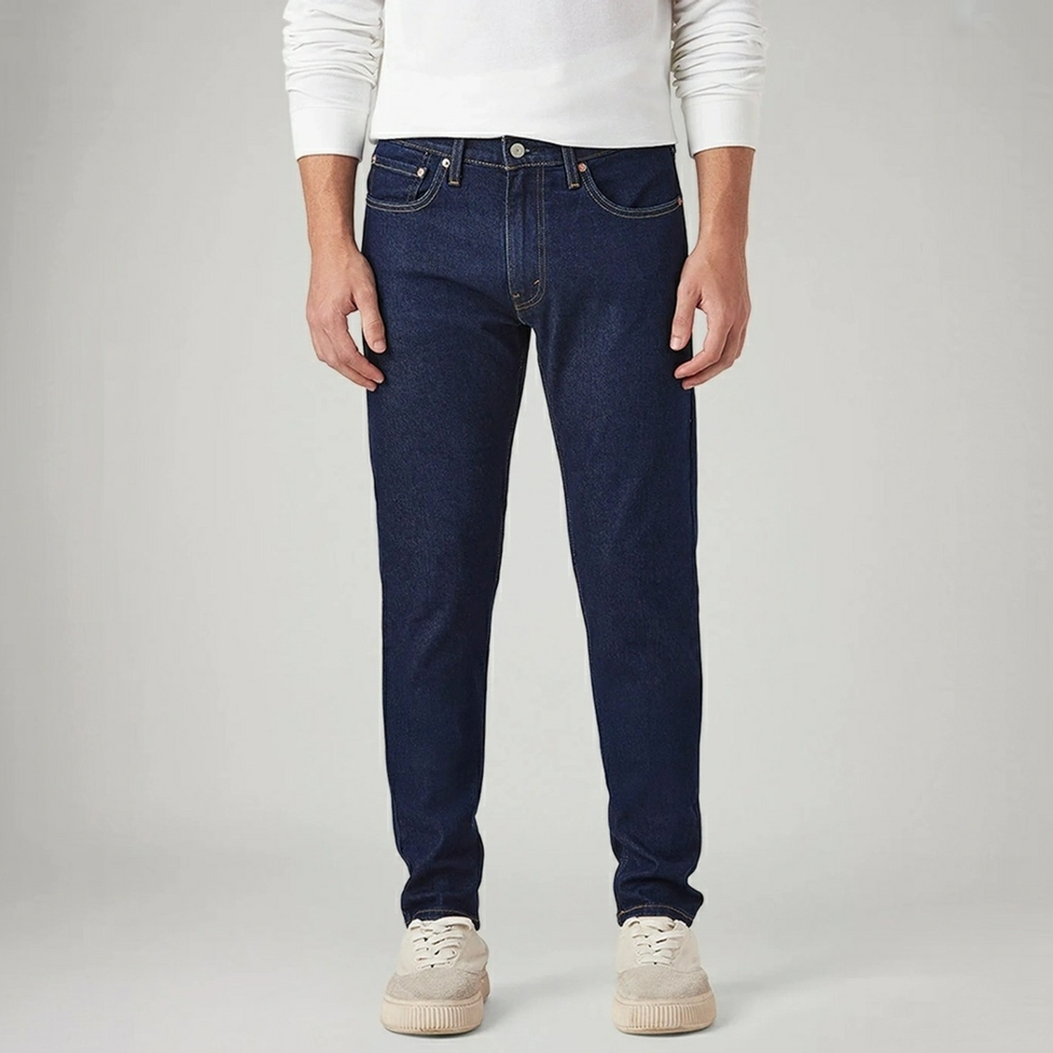 Image of LEVI'S Tapered Fit Men Blue Jeans