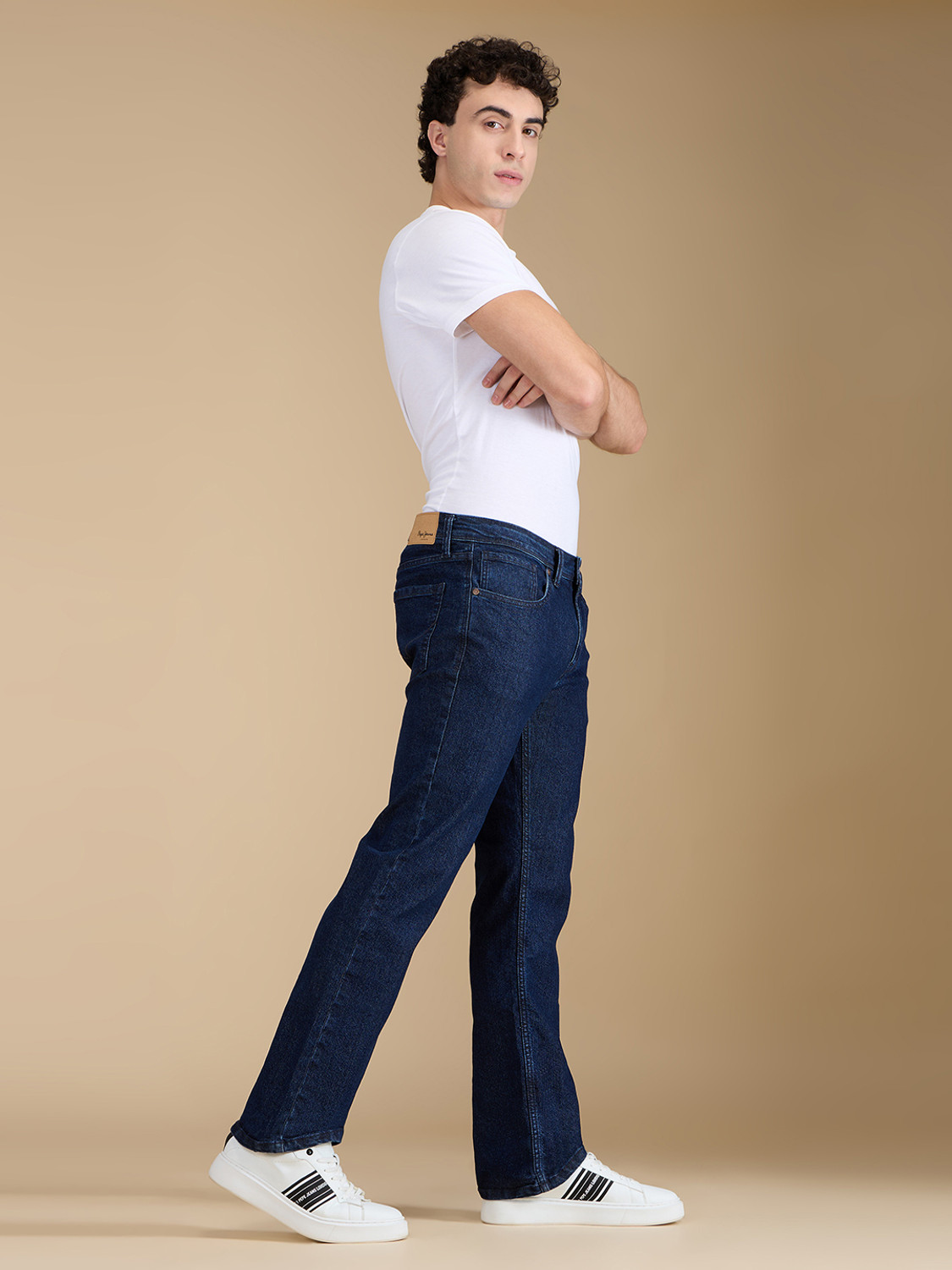 Image of Pepe Jeans Boot-Leg Men Dark Blue Jeans