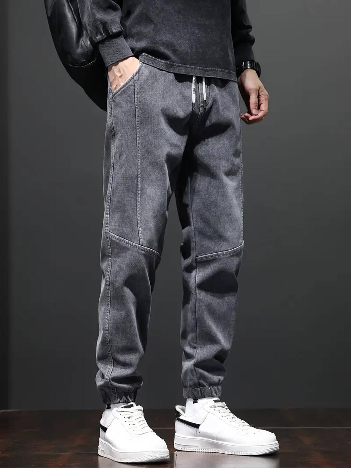 POSHAX Regular Men Black Jeans - Image 5