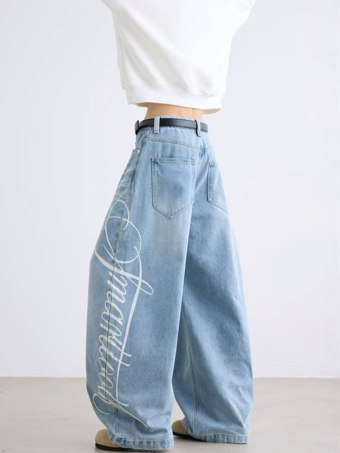 Suo Flared Men Blue Jeans - Image 2