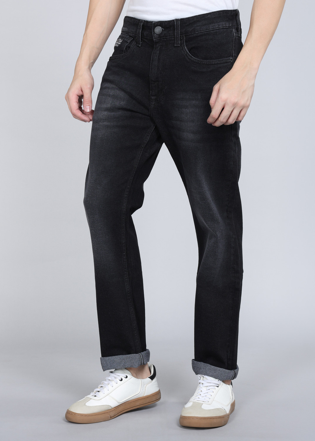 Image of U.S. Polo Assn. Denim Co. Regular Men Black Jeans