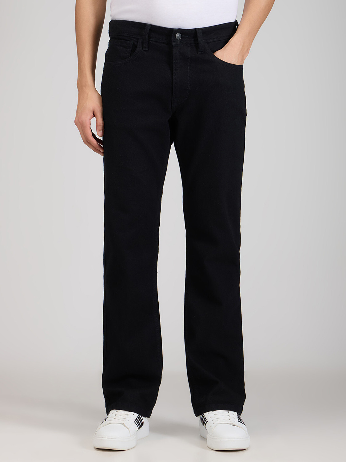 Image of Pepe Jeans Boot-Leg Men Black Jeans