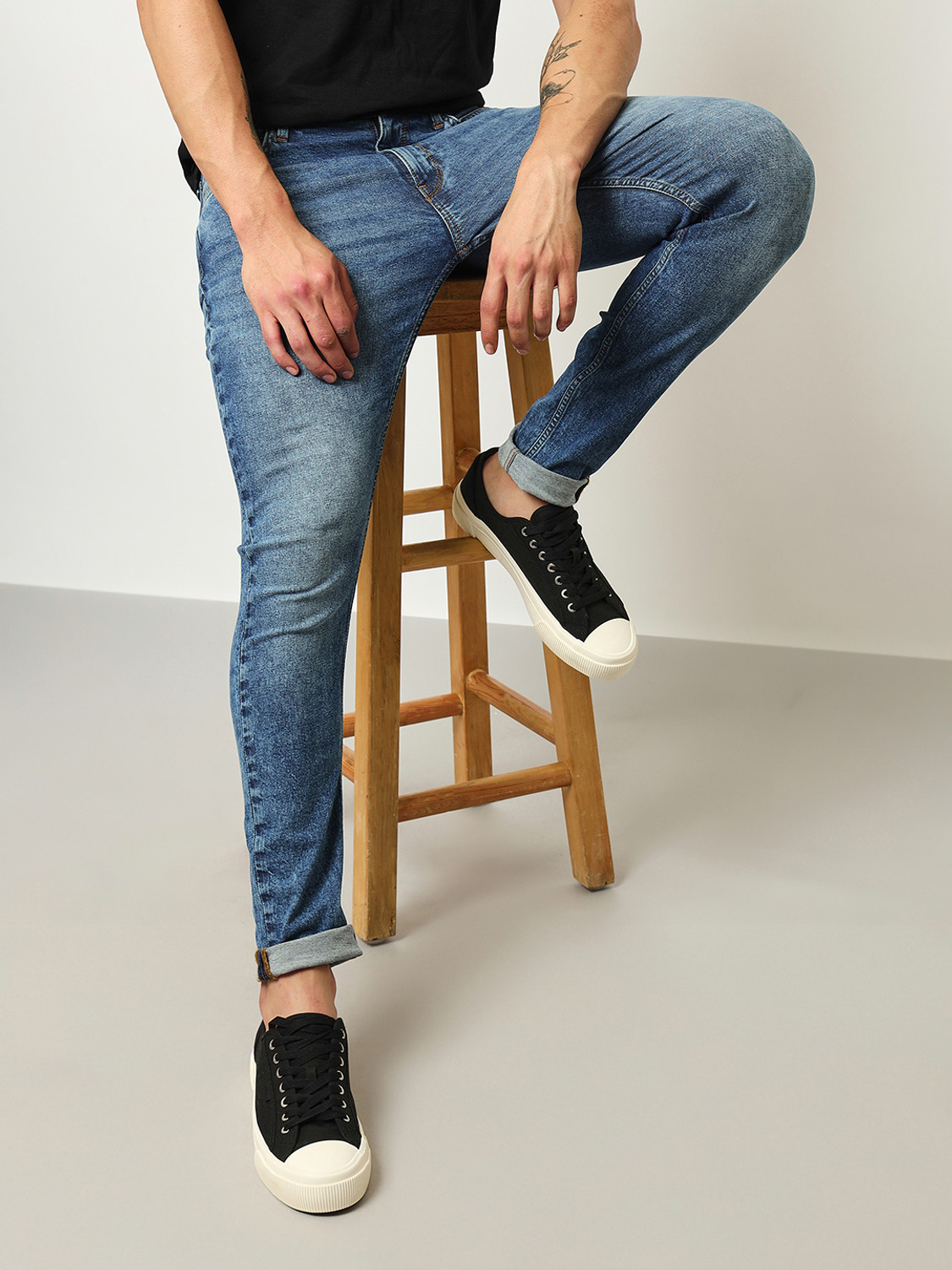 Image of LEE Skinny Men Blue Jeans