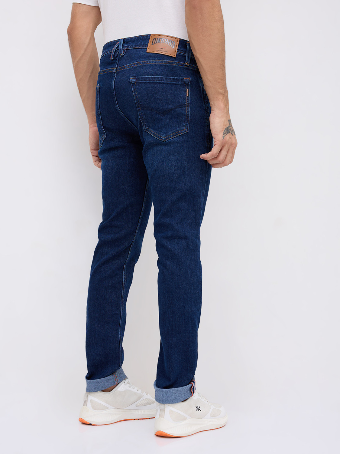 Image of KILLER Slim Men Dark Blue Jeans