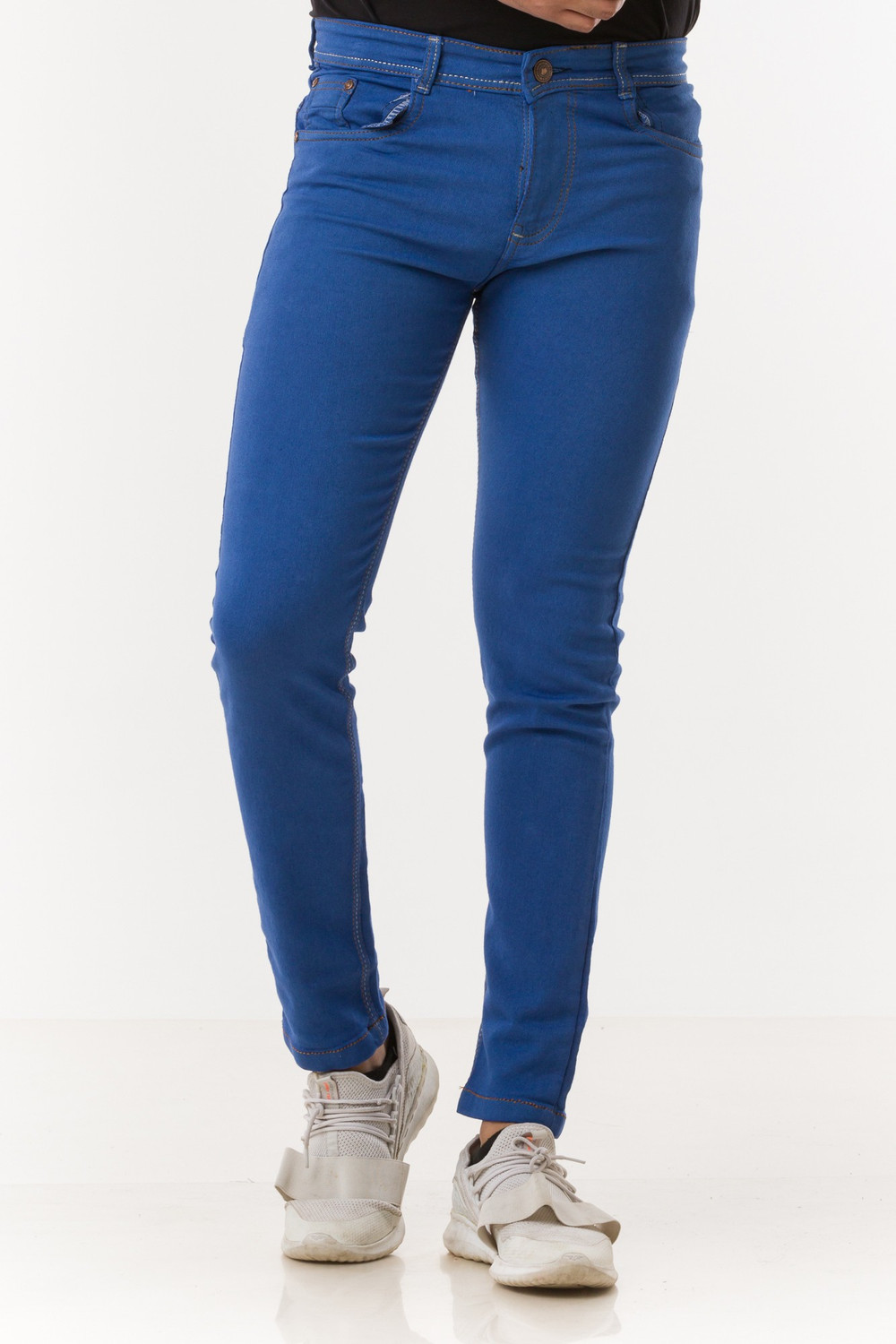 Image of Lzard Slim Men Blue Jeans