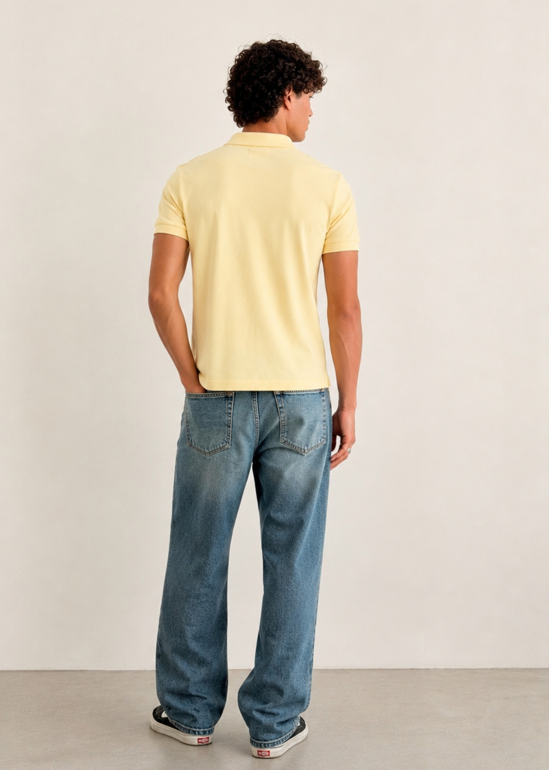 Image of Freakins Baggy Fit Men Blue Jeans