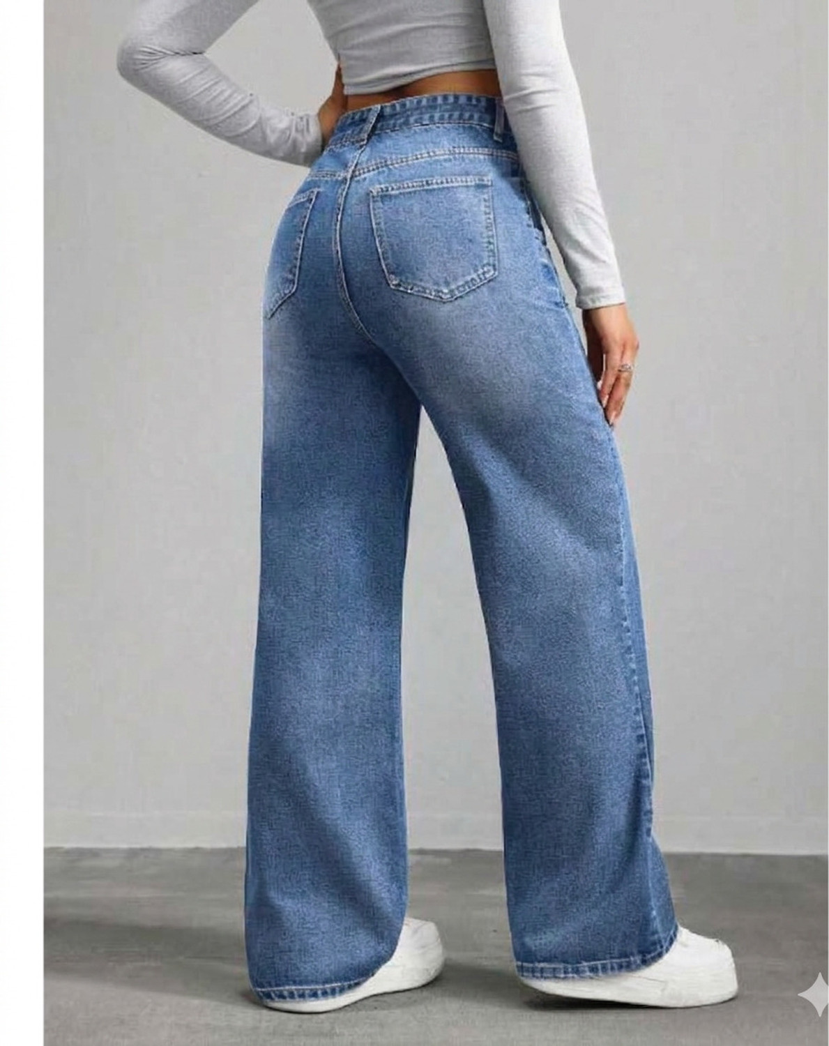 Image of METRONAUT Regular Women Light Blue Jeans