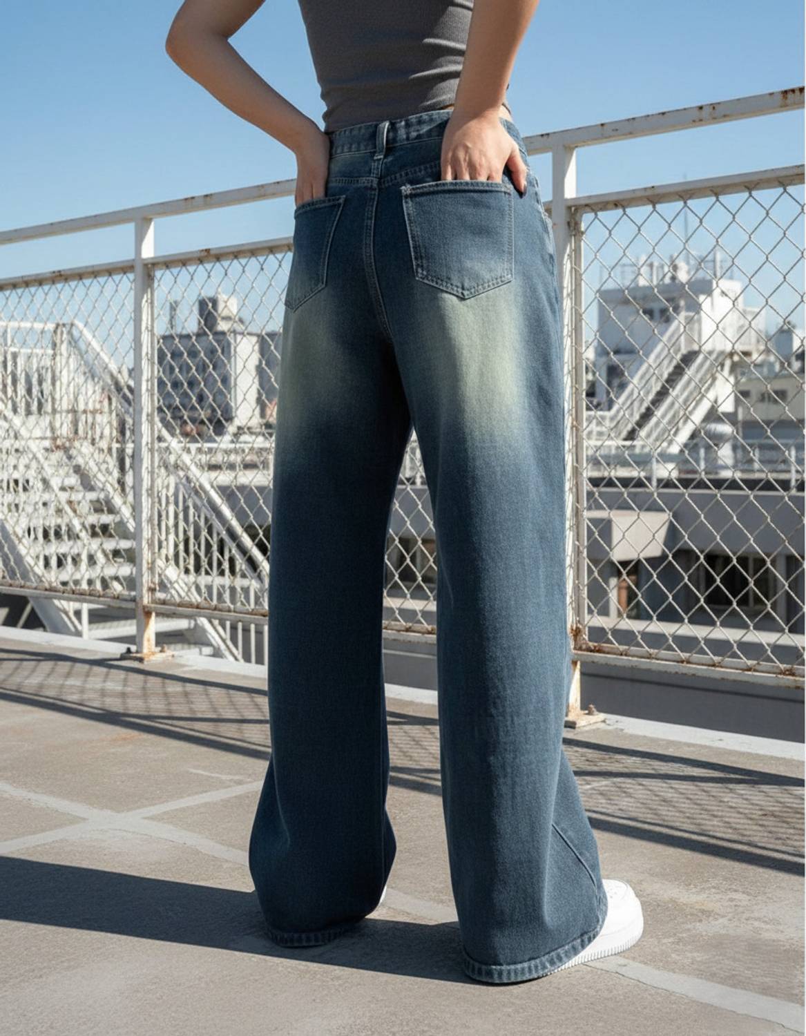 VK GARMENTS Regular Women Green Jeans - Image 2