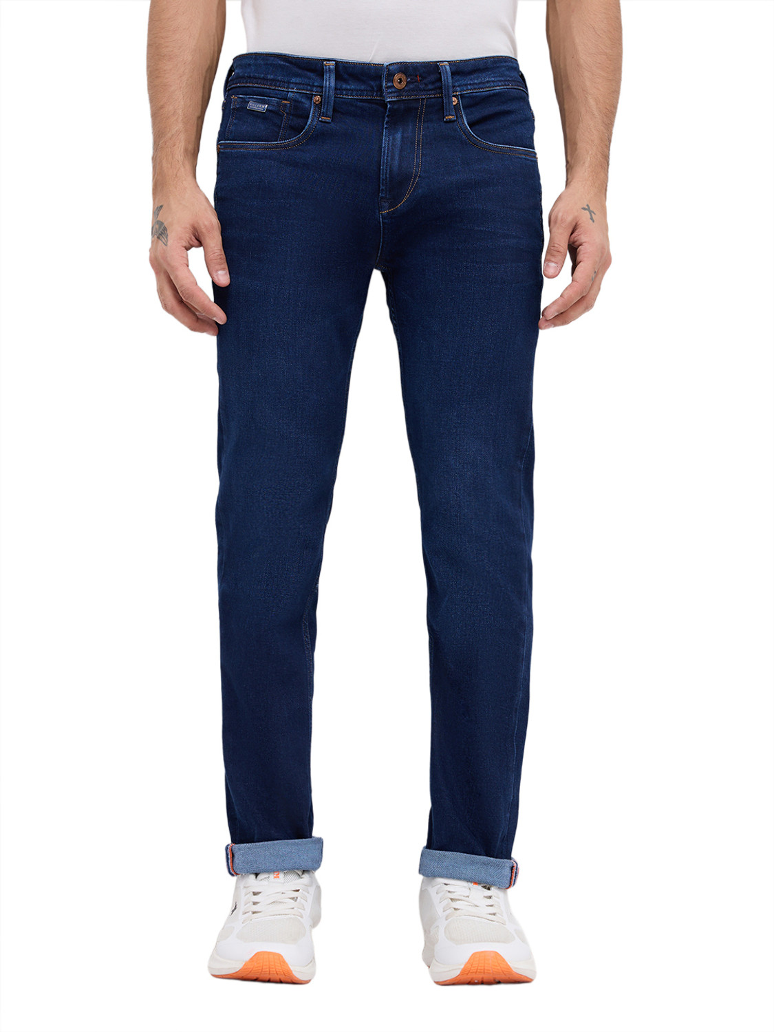 Image of KILLER Slim Men Dark Blue Jeans