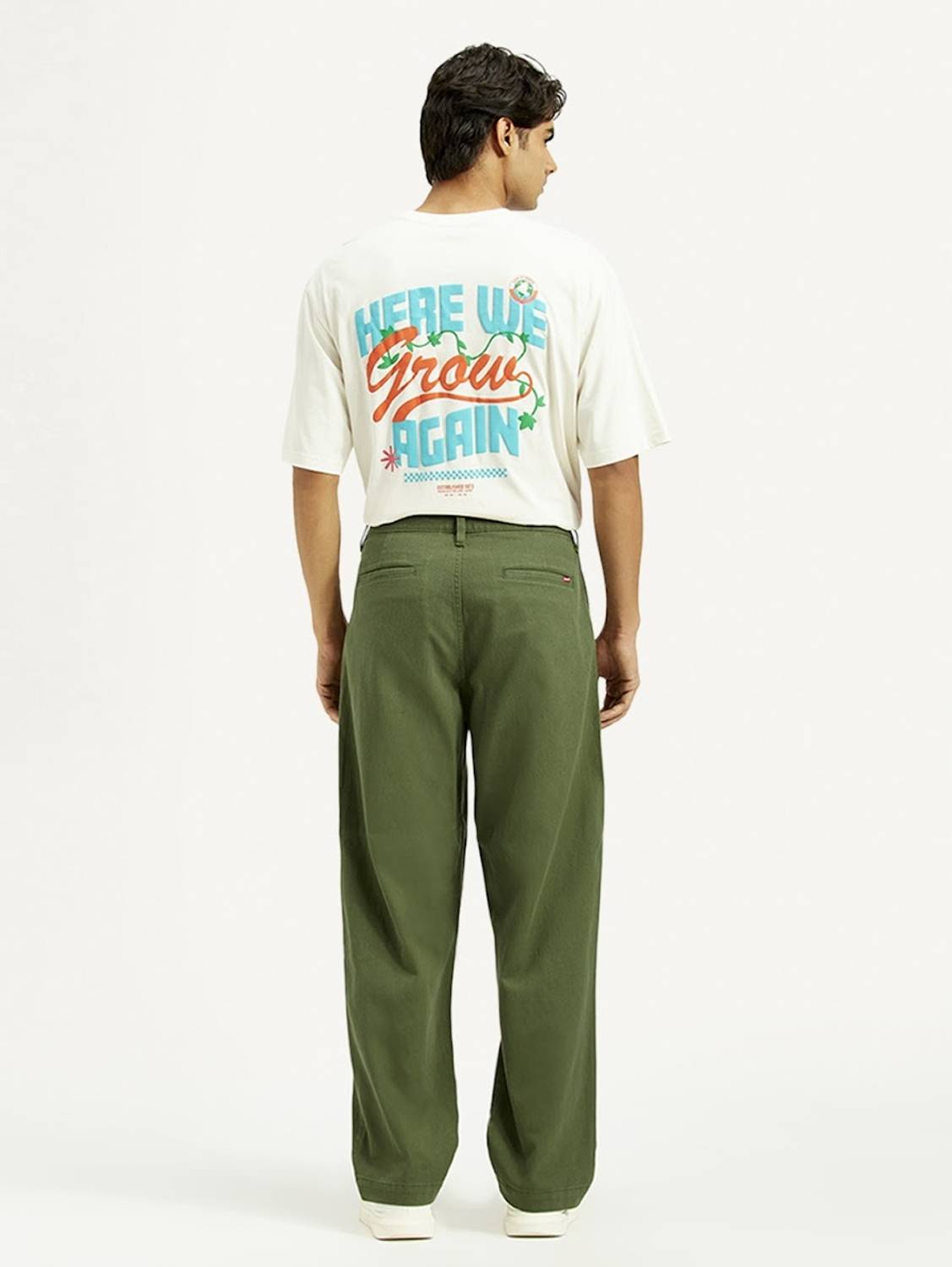 LEVI'S Loose Fit Men Green Jeans - Image 2