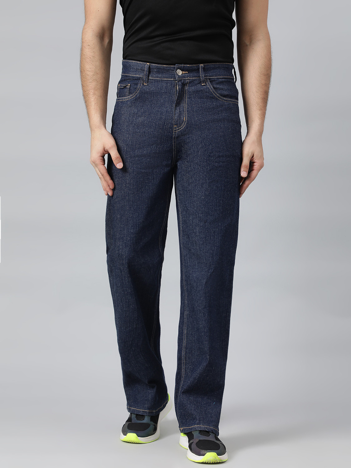 Image of KOTTY Regular Men Blue Jeans