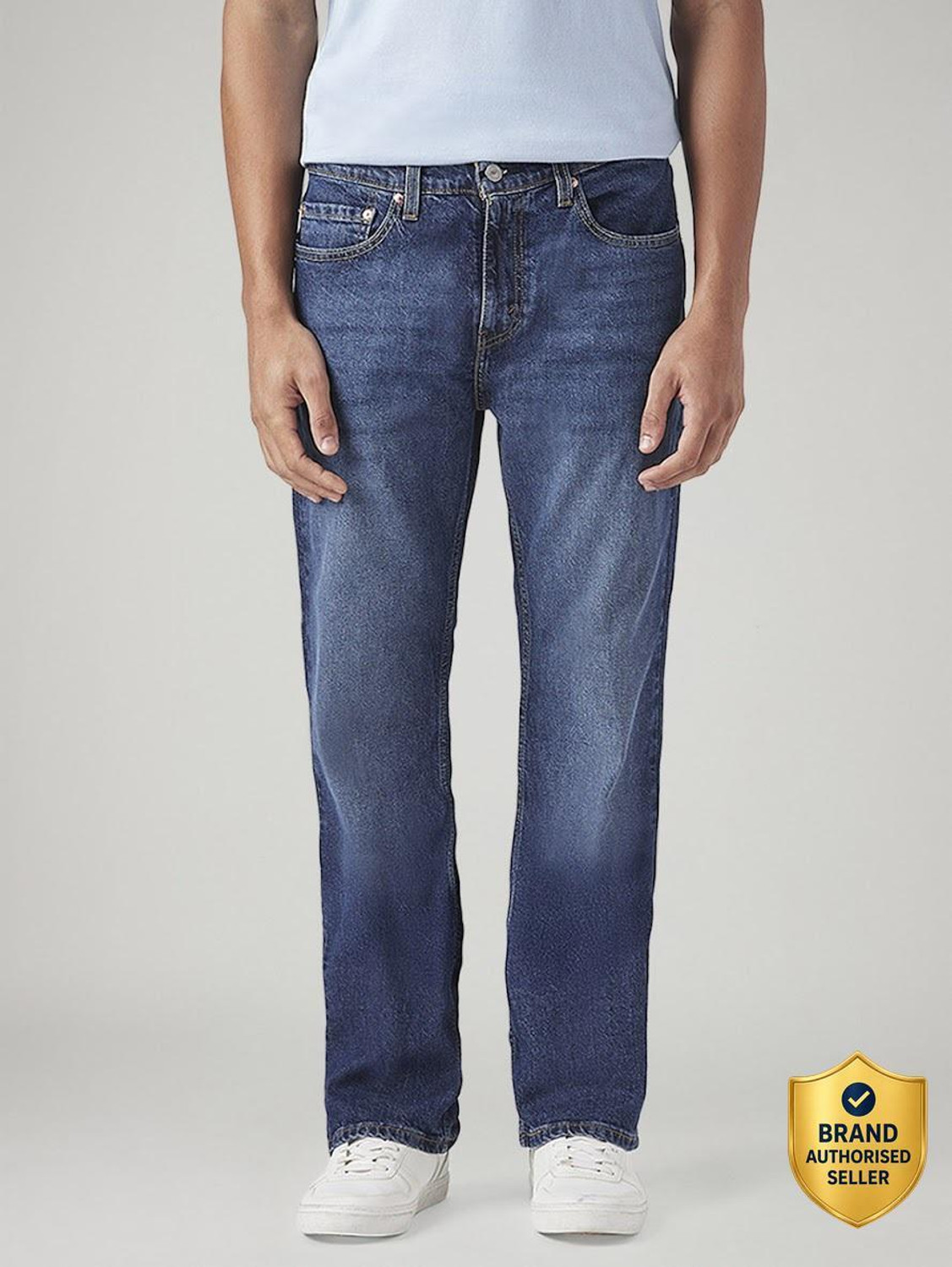 Image of LEVI'S Boot-Leg Men Dark Blue Jeans