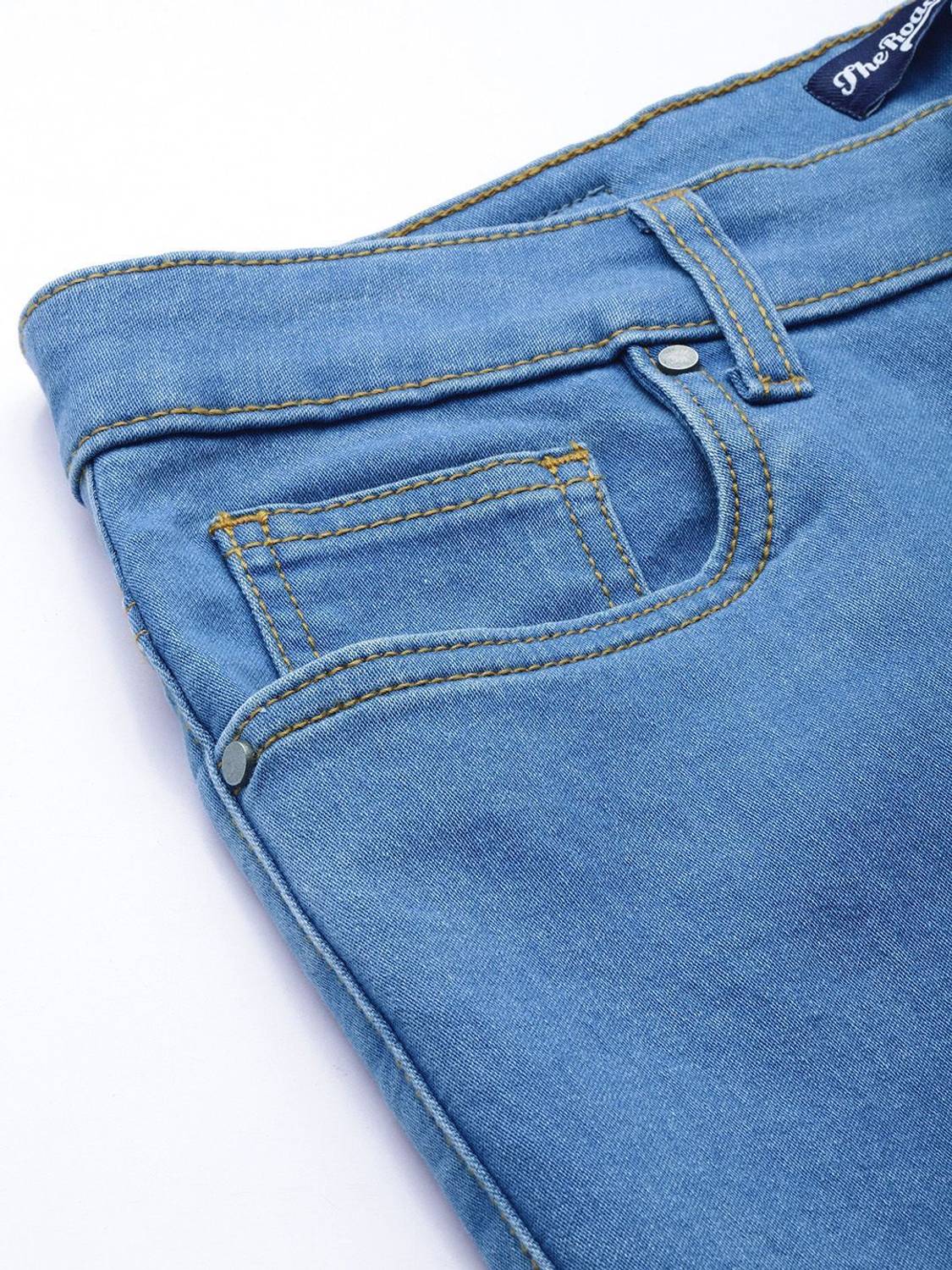 Roadster Straight Fit Men Blue Jeans - Image 3