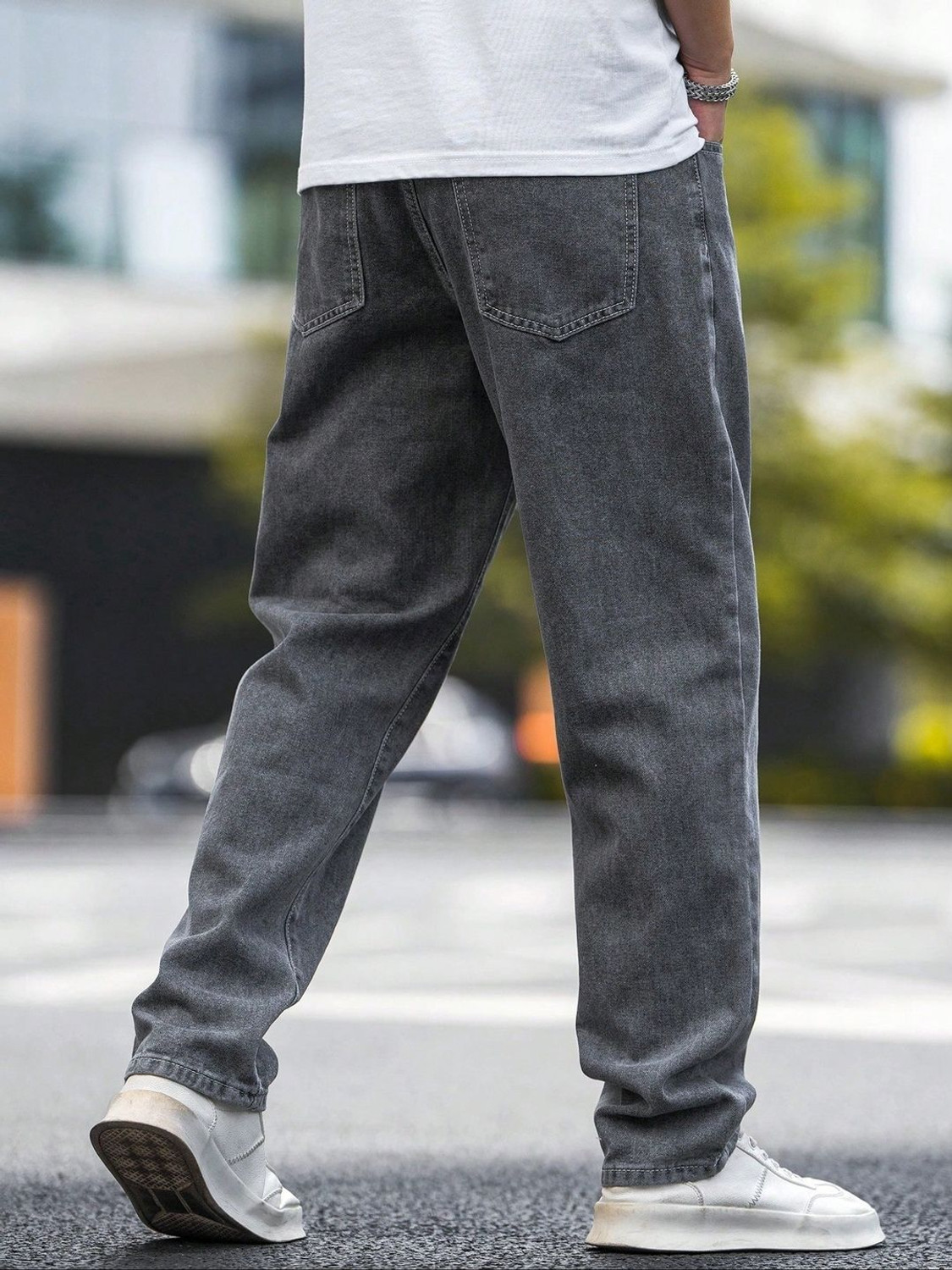 Image of KOTTY Regular Men Grey Jeans