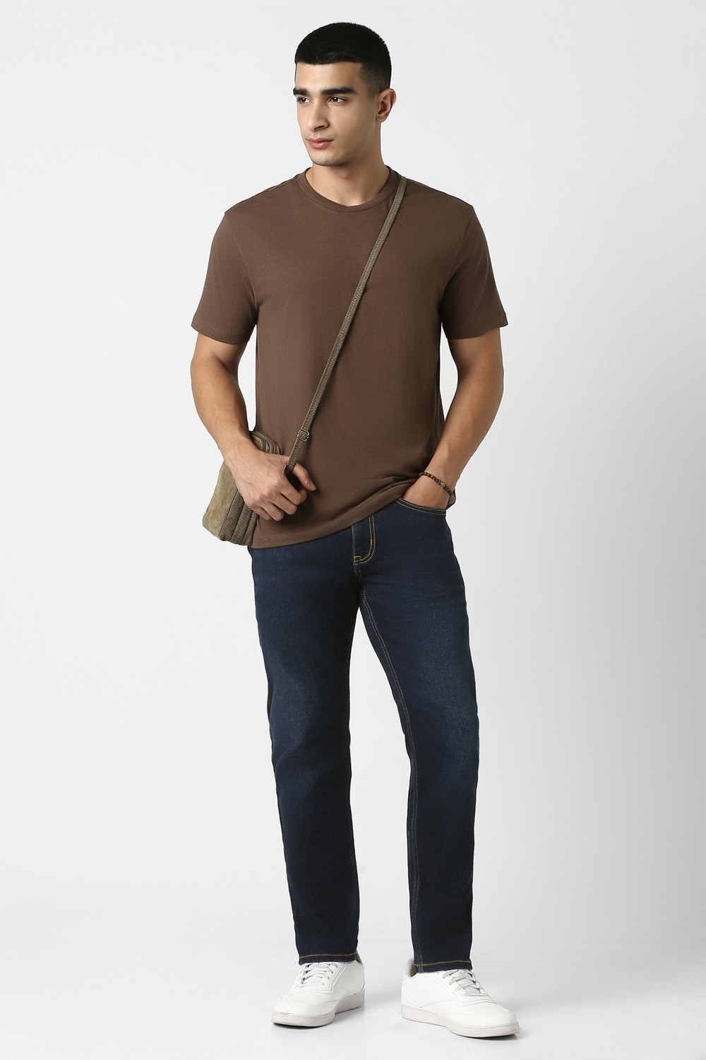 Image of PETER ENGLAND Regular Men Dark Blue Jeans