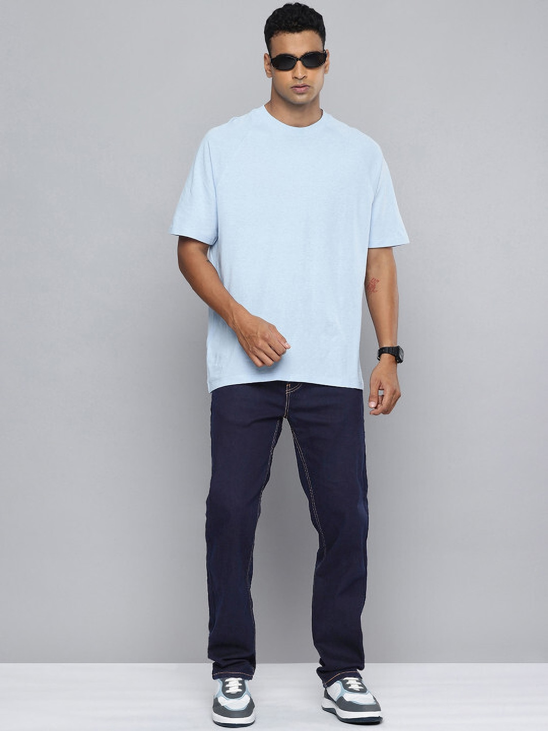 Image of LEVI'S Straight Fit Men Dark Blue Jeans