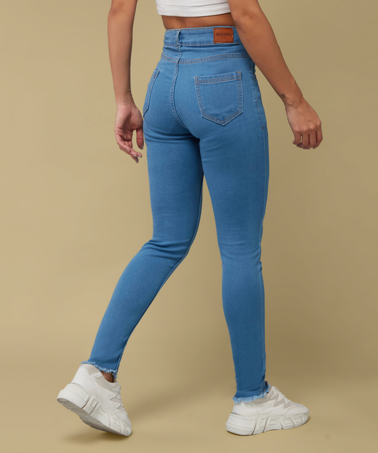 Image of Miss Chase Skinny Women Blue Jeans