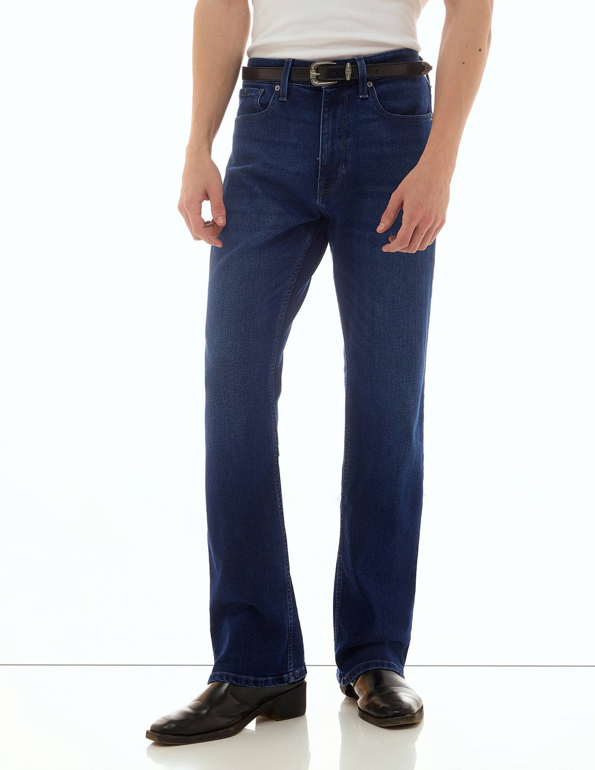 FLYING MACHINE Boot-Leg Men Blue Jeans - Image 5