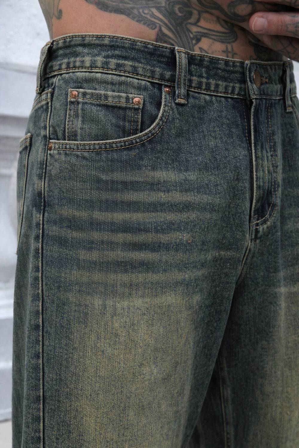 NX DENIMS Straight Fit Blue Jeans - Image 4