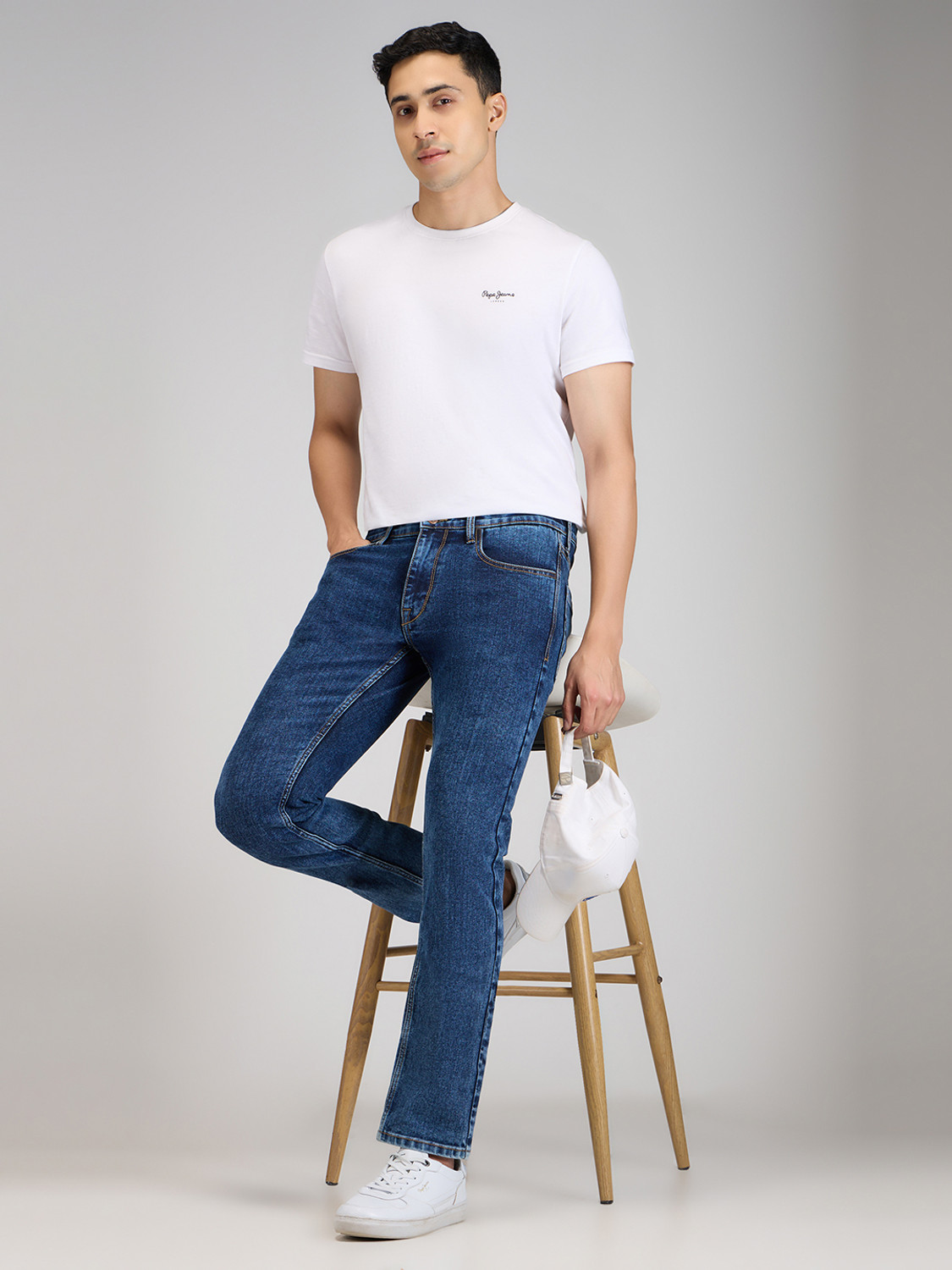 Image of Pepe Jeans Slim Men Blue Jeans