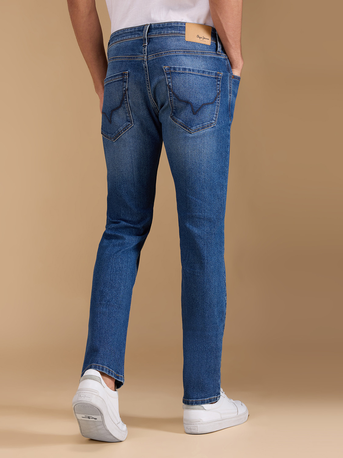 Image of Pepe Jeans Slim Men Blue Jeans