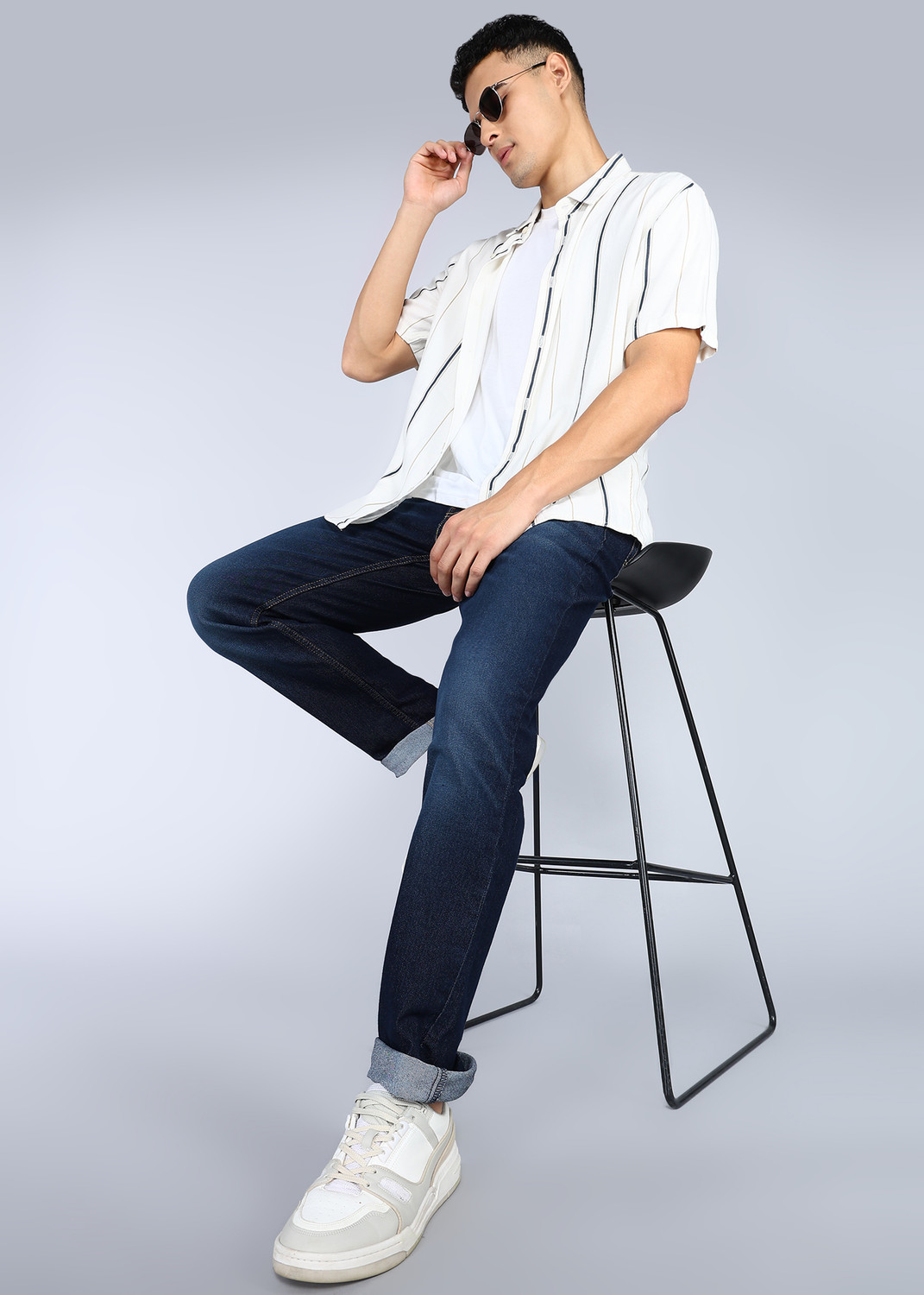 Image of LEVI'S Slim Men Dark Blue Jeans
