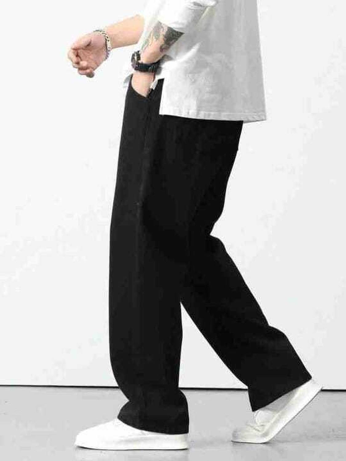 Southee Loose Fit Men Black Jeans - Image 3