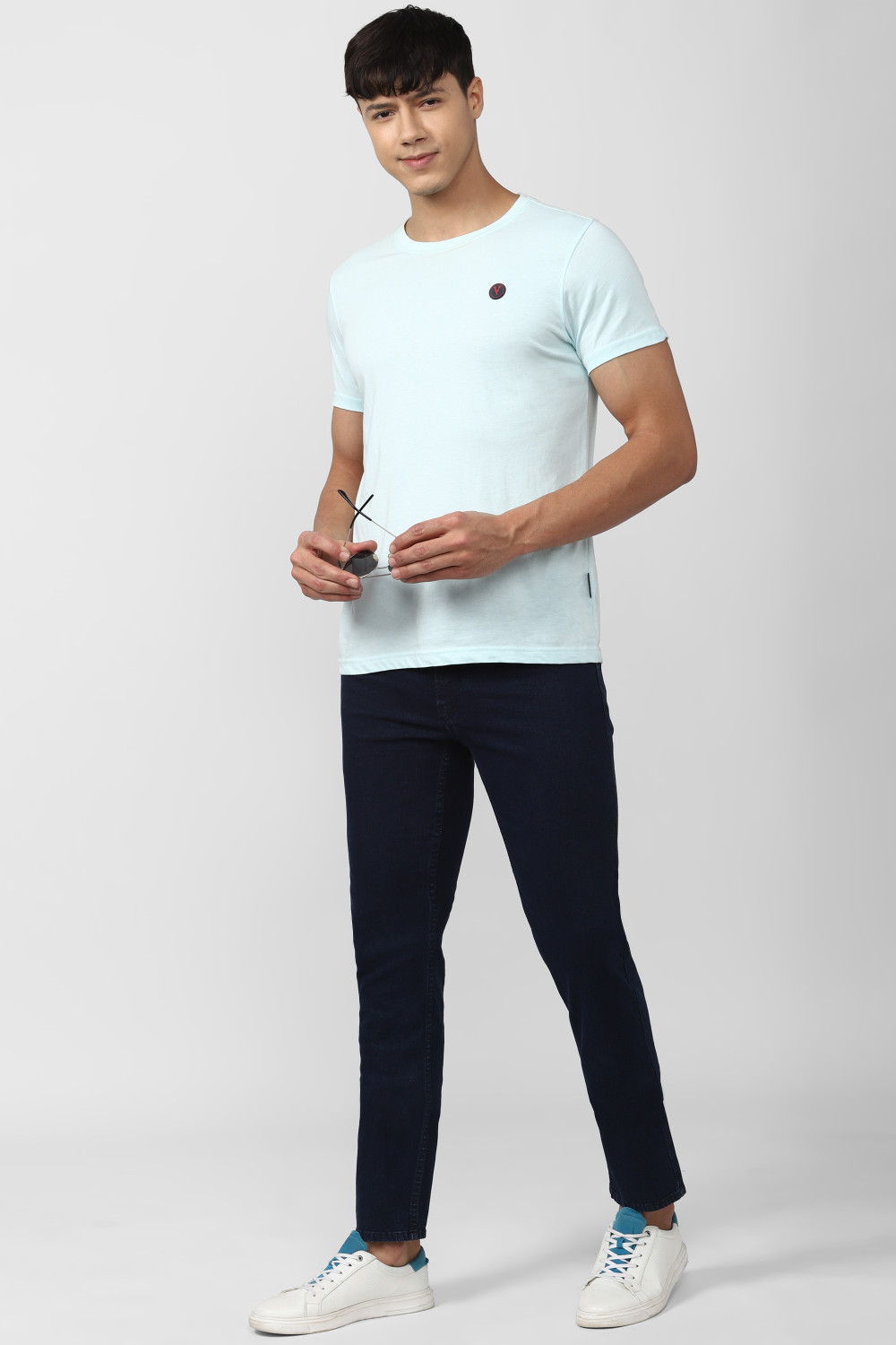 Image of PETER ENGLAND Slim Men Dark Blue Jeans